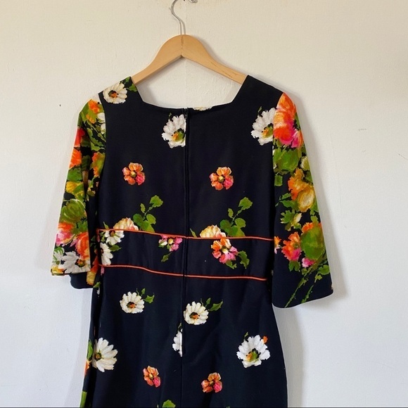 Vintage Hawaiian Dress Polynesian Maxi Alice Of California 60s Womens Small - Picture 7 of 13